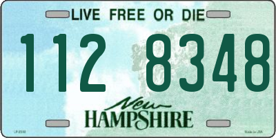 NH license plate 1128348