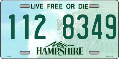 NH license plate 1128349