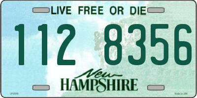 NH license plate 1128356