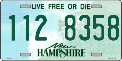 NH license plate 1128358