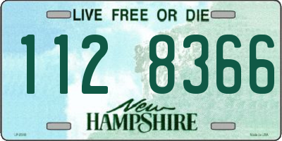 NH license plate 1128366