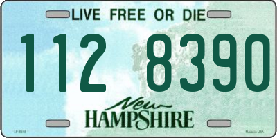 NH license plate 1128390