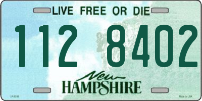 NH license plate 1128402