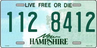 NH license plate 1128412