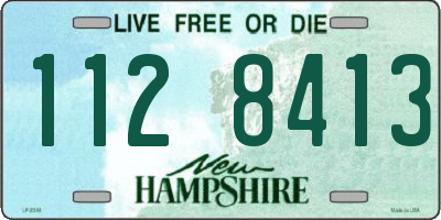 NH license plate 1128413