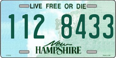 NH license plate 1128433
