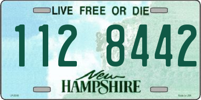NH license plate 1128442