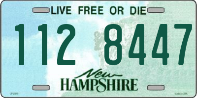 NH license plate 1128447