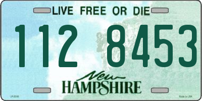 NH license plate 1128453