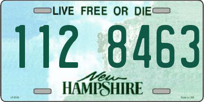 NH license plate 1128463