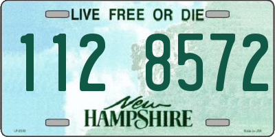 NH license plate 1128572
