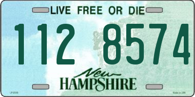NH license plate 1128574