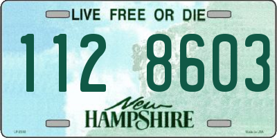 NH license plate 1128603