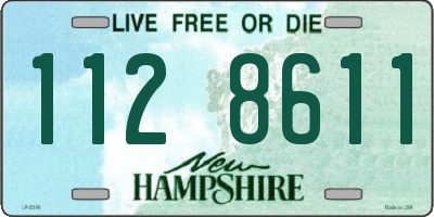 NH license plate 1128611