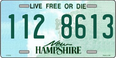 NH license plate 1128613