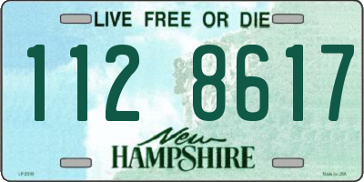 NH license plate 1128617