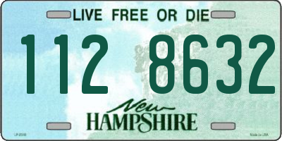 NH license plate 1128632