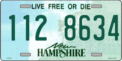 NH license plate 1128634