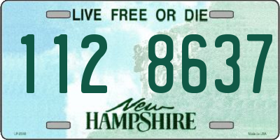 NH license plate 1128637
