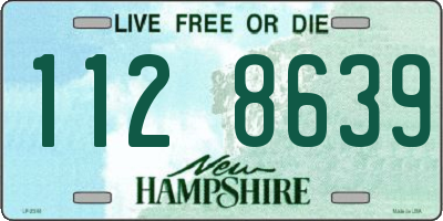 NH license plate 1128639