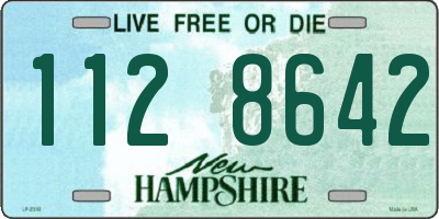 NH license plate 1128642