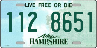 NH license plate 1128651