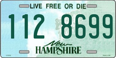 NH license plate 1128699