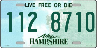 NH license plate 1128710