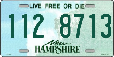NH license plate 1128713