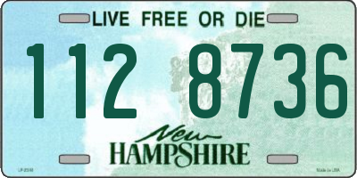 NH license plate 1128736