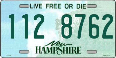NH license plate 1128762