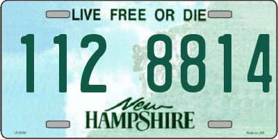 NH license plate 1128814