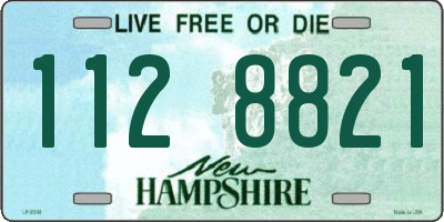 NH license plate 1128821