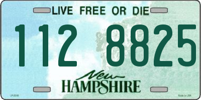 NH license plate 1128825