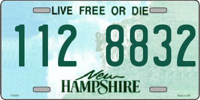 NH license plate 1128832
