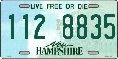 NH license plate 1128835