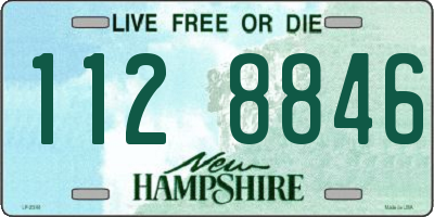 NH license plate 1128846