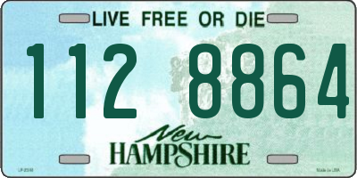 NH license plate 1128864