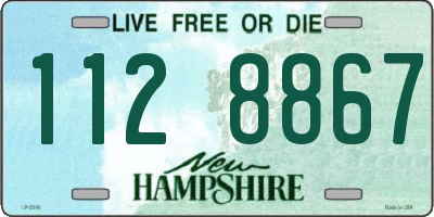 NH license plate 1128867