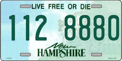NH license plate 1128880