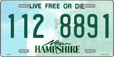NH license plate 1128891