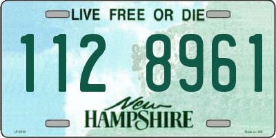 NH license plate 1128961