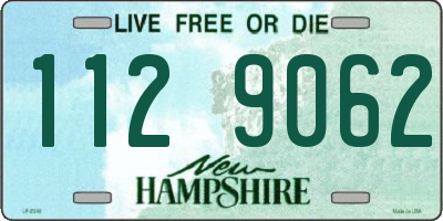 NH license plate 1129062