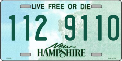 NH license plate 1129110