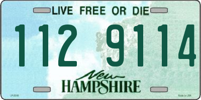 NH license plate 1129114