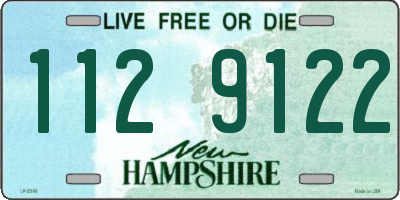 NH license plate 1129122