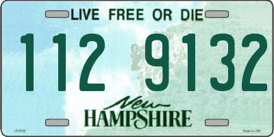 NH license plate 1129132