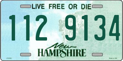 NH license plate 1129134