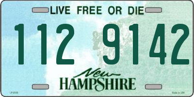 NH license plate 1129142