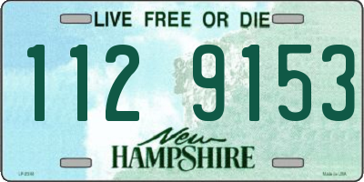 NH license plate 1129153